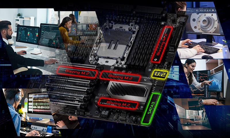 多种存储接口可选